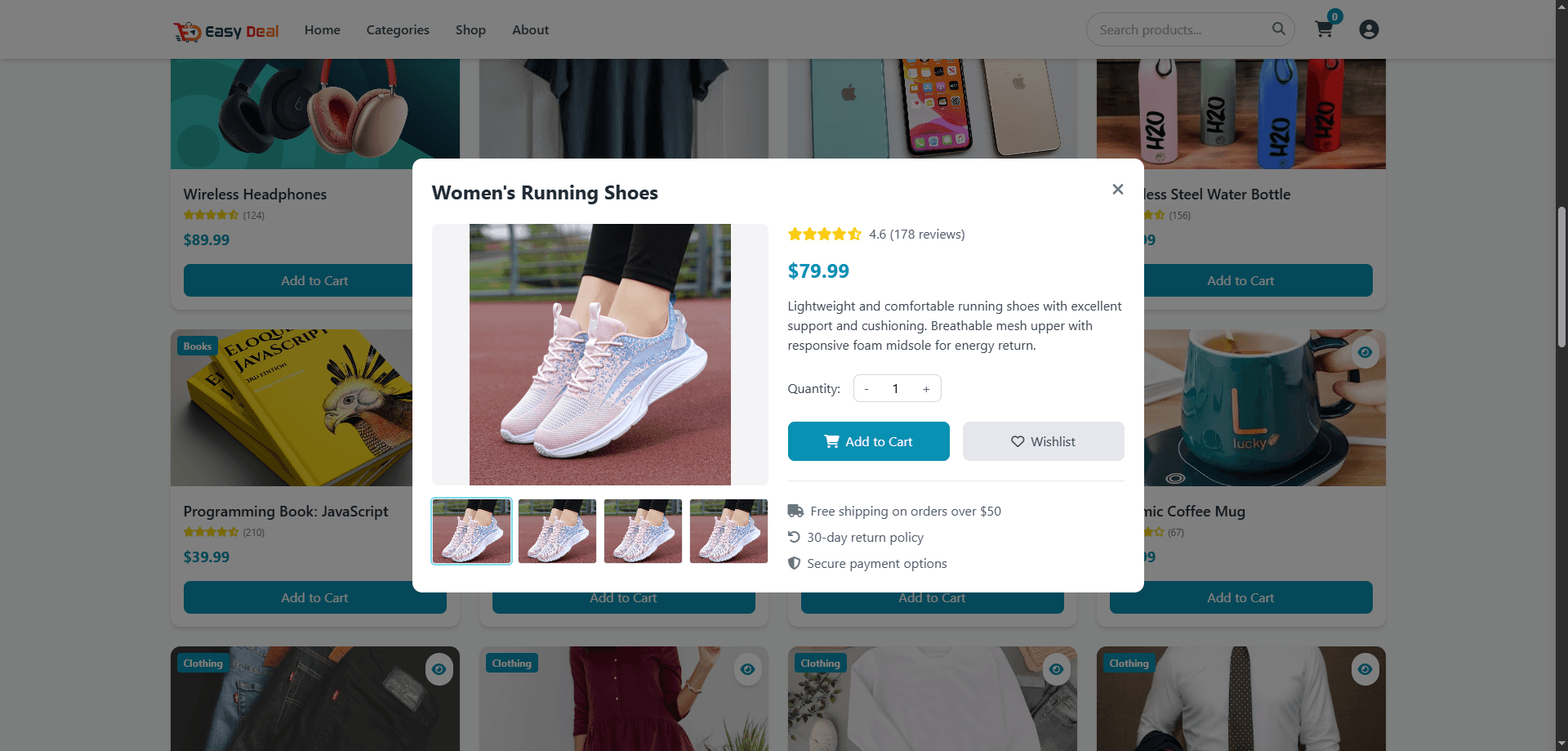 E-commerce Shop Screenshot 1 - MD Amdad Islam Portfolio