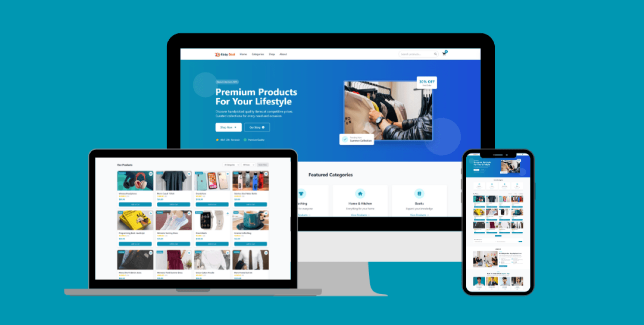 E-commerce Shop Screenshot 2 - MD Amdad Islam Portfolio