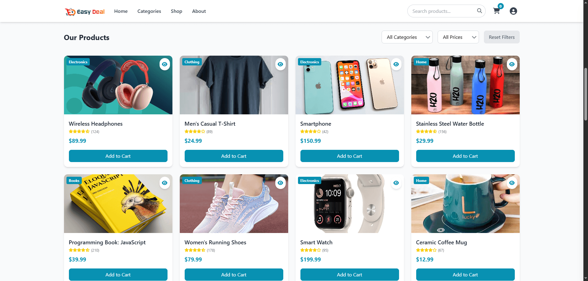 E-commerce Shop Screenshot 3 - MD Amdad Islam Portfolio